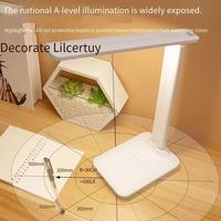 Gambar Led Eye Protection Desk lamp Touch Dimming Bendable Table Lamp USB Charging Stand Light Student Dormitory Bedroom Bedside Light - A dari easytechindonesia undefined 5 Tokopedia