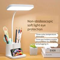 Gambar Led Eye Protection Desk lamp Touch Dimming Bendable Table Lamp USB Charging Stand Light Student Dormitory Bedroom Bedside Light - A dari easytechindonesia undefined 1 Tokopedia