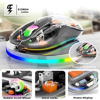 Gambar Ezren M333 Mouse Wireless Bluetooth Tri-Mode Type-C Rechargeable Grey dari Ezren Official Store undefined 4 Tokopedia