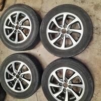 Gambar Velg Mobil Bekas Std Sigra Ring 14 Baut 4 Ban Dunlop 175 65 R14 dari Toko Velg Ban Mobil, undefined 1 Tokopedia