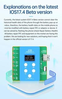 Gambar Alat Software JCID Q1 11-15PM Battery Health Quick Repair Board Q1 Original dari onglaistore undefined 2 Tokopedia