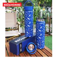 Gambar Reo&Homme Tumbler Stainless Motif 3D Printing 750ML Botol Minum Tahan Panas & Dingin dengan Handle RH-107 Leakproof - Cobalt Blue dari Reo & Homme Living undefined 4 Tokopedia