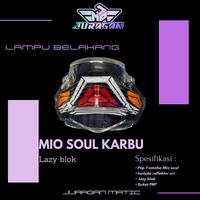Gambar lampu belakang stoplamp Assy custom lazy blok Mio soul karbu dari Juraganmatic undefined 1 Tokopedia