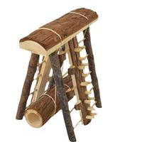 Gambar Wooden Hamster Toys Small Pet Supplies Climbing Ladder Tree Hole Chinc dari Azzure Couture undefined 4 Tokopedia