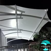 Gambar tenda kanopi membrane, kanopi membran cocok untuk masjid murah harga per m2 canopy - 950 gsm dari CV. FITRAJAYA MEMBRANE undefined 3 Tokopedia