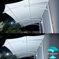 Gambar tenda kanopi membrane, kanopi membran cocok untuk masjid murah harga per m2 canopy - 950 gsm dari CV. FITRAJAYA MEMBRANE undefined 5 Tokopedia