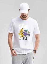 Gambar Tshirt Kaos Baju Dewasa Copa Banana Unisex Pria Wanita - Hitam, XL dari RESTOCKOFFICIAL undefined 5 Tokopedia