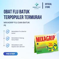Gambar Mixagrip flu dan batuk STRIP @4 obat flu bersin pusing hidung berair dari Medicorp Global undefined 1 Tokopedia