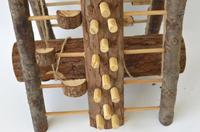 Gambar Wooden Hamster Toys Small Pet Supplies Climbing Ladder Tree Hole Chinc dari Azzure Couture undefined 2 Tokopedia
