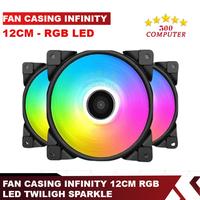 Gambar Fan Casing Infinity 12cm Twilight Sparkle RGB LED - Dengan Dus dari 300Computers undefined 1 Tokopedia