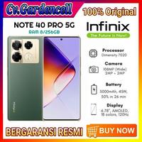 Gambar Infinix Note 40 Pro 5G 8/256Gb Garansi Resmi - GREEN dari CV.GARDEN CELL KEDIRI undefined 1 Tokopedia