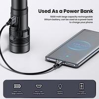 Gambar Senter SWAT LED / Senter LED XHP-70 / Senter Cas USB Portable 7 Mode - XHP160- 2*26650 dari LED Homee undefined 5 Tokopedia