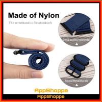 Gambar Canvas Rugged TALI JAM KANVAS utk Appel Watch Compatible Series ULTRA / 2 SE 9 8 7 654321 Tali Jam Size 49mm 45mm 44mm 42mm 41mm 40mm 38mm - BLACK, 42/44/45/49mm dari AppShoppe undefined 4 Tokopedia