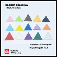 Gambar Badge + Bendera Barung Pramuka Siaga [set] - Hitam dari Gudang Stationary undefined 2 Tokopedia