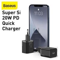 Gambar Baseus Si Charger Type C PD 20W Super Si Quick Charger - Hitam dari Ide Komputer Malang undefined 4 Tokopedia
