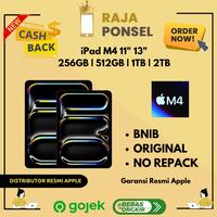 Gambar RESMI | Apple IPad Pro M4 11 & 13 Inch 2024 512GB 256GB 1TB 2TB M4 chip Space Black dari Rajaponselcom undefined 3 Tokopedia