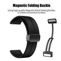 Gambar Strap Silicone Tali Magnetic Buckle Smartwatch AOLON Mars R3 - Hitam dari Afrianyloo88 undefined 2 Tokopedia