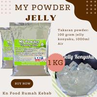 Gambar B4y Promo Jelly konyaku regular kemasan 1 kg - Tepung Jelly Powder 1Kg dari SETIA2095293 undefined 2 Tokopedia
