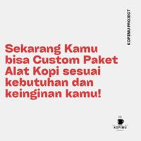 Gambar JANGAN DI CHECK OUT (KHUSUS CUSTOM) Paket Alat Kopi Custom - 1 dari KopimuProject undefined 2 Tokopedia