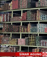 Gambar Holo Galvanis 50x50 x 1,2 mm / Besi Hollow Galvanis 5x5 tebal 1,2 mm dari Sinar Agung Steel undefined 2 Tokopedia