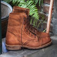 Gambar Sepatu Boots Kulit Akar NFYR - Kapiten Boots Tan - 41 dari Akar NFYR undefined 3 Tokopedia