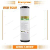 Gambar Cartridge Filter Air CTO / Karbon Blok / Carbon Block 10" - Kolon dari Toko Filter Air KINNOYAMA undefined 3 Tokopedia