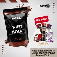 Gambar Hybrid Whey Isolate 6 lbs (2700 gram) PROMO (HALAL & BPOM) - free suplemen, Coklat dari Hybrid Sport Store undefined 1 Tokopedia