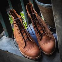 Gambar Sepatu Boots Kulit Akar NFYR - Kapiten Boots Tan - 41 dari Akar NFYR undefined 4 Tokopedia