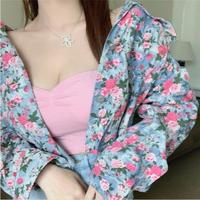 Gambar FS 1220 Jacket jeans ROSEAN baju outerwear outfit wanita casual motif ld105 fit to xl premium import dari Gaya Cantik1 undefined 3 Tokopedia