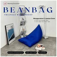 Gambar Bean bag Triangle Size L Dewasa Bahan Waterproof Adem dari Beanbag.smoothies undefined 4 Tokopedia