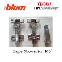 Gambar ENGSEL BLUM CLIP ON HINGE 100° - Lurus dari Cendana HPL undefined 1 Tokopedia