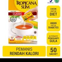 Gambar Tropicana Slim Sweetener Classic 50 Sachet - engganti Gula dari afizhara store undefined 1 Tokopedia