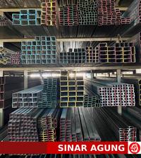 Gambar Holo Galvanis 50x50 x 1,2 mm / Besi Hollow Galvanis 5x5 tebal 1,2 mm dari Sinar Agung Steel undefined 3 Tokopedia