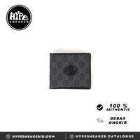 Gambar Dompet GUCCI GG MONOGRAM BLACK OVAL LOGO WALLET 100% ORIGINAL - 11X9CM dari HYPESNEAKER.IDN undefined 1 Tokopedia