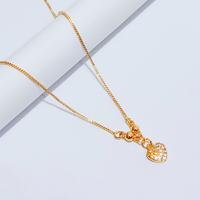 Gambar KLA21 Grosir Kalung Koye Anak Gold Simpel Kalung Permata Zircon dari Alin VIP undefined 1 Tokopedia