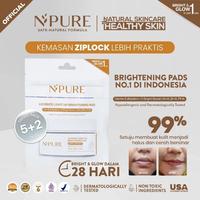 Gambar NPURE CICA ACNE CLEAR PAD | LICORICE LIGHT UP BRIGHTENING PAD - Exfoliasi Wajah - Brightening Pad dari rose.beautyshop undefined 3 Tokopedia