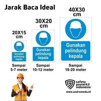 Gambar Stiker Vinyl Sign Rambu K3 Inhalasi Bahaya - 30x20 cm dari Safety Poster K3 Indonesia undefined 3 Tokopedia