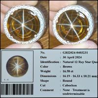 Gambar Natural 12 Ray Star Quartz Good Quality Clean Crystal Honey Color Rare dari Central Grosir Gemstone undefined 1 Tokopedia
