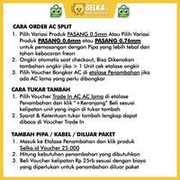 Gambar AC POLYTRON PAC-09VZS + PASANG AC SPLIT 1 PK STANDARD SMART NEUVA ICE - PASANG 0.5mm, PAC-09VZSI dari Selka ID Specialist AC undefined 2 Tokopedia