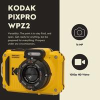 Gambar KODAK PIXPRO WPZ2 Waterproof Shockproof Dustproof WiFi Digital Camera dari Focus Digitech undefined 4 Tokopedia