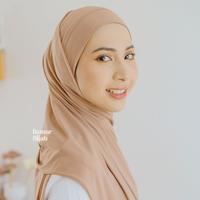 Gambar Demar Hijab - Ameera (Pashmina Tali Instan Jersey Super Premium) - Cream dari Demar Hijab undefined 4 Tokopedia