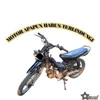 Gambar Sarung Motor MX KING 150 Biru Polos Cover Motor PREMIUM dari The 28 undefined 4 Tokopedia
