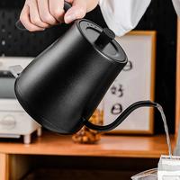 Gambar Teko Kettle Listrik Leher Angsa Electric Gooseneck Stainless 1 Liter - KH301 Wooden dari BAGINDA-STORE47 undefined 1 Tokopedia