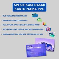 Gambar Kartu Nama QR Code PVC / Kartu Nama Digital - Glossy dari Percetakan ID Card Indonesia undefined 5 Tokopedia