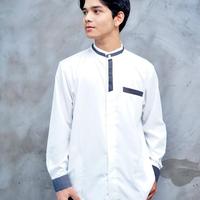 Gambar Baju Koko Pria Dewasa Lengan Panjang - Biru, L dari Kabutik undefined 1 Tokopedia