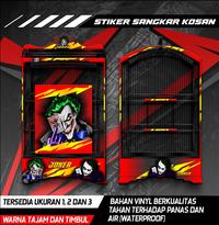 Gambar STIKER DECAL SANGKAR KOTAK JOKER TERBARU - kotak nomor 1 dari JCustom Stiker undefined 3 Tokopedia