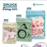 Gambar PLASTIK KEMASAN SACHET / SASET KOPI ALUMUNIUM FOIL DELKOCHOICE 7X10CM - WHITE ZIPLOCK, 7CM X 9CM dari Sipacking Store undefined 3 Tokopedia