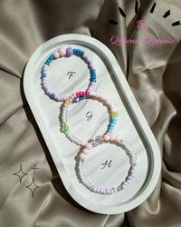 Gambar Gelang Manik Manik | Gelang Tangan Wanita | Beads Bracelet Simple - Smile dari Thequeenie undefined 2 Tokopedia