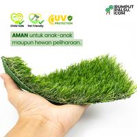 Gambar Karpet Rumput Sintetis Jepang 2,5 cm Sumara Artificial dari rumputpalsucom undefined 3 Tokopedia