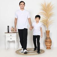 Gambar Baju Kurta Anak Cowok Kaos Atasan Koko Laki-Laki 1 2 3 4 5 6 7 8 9 10 11 12 Tahun Putih - Black, 3-4 Tahun M dari AntarixKids undefined 1 Tokopedia